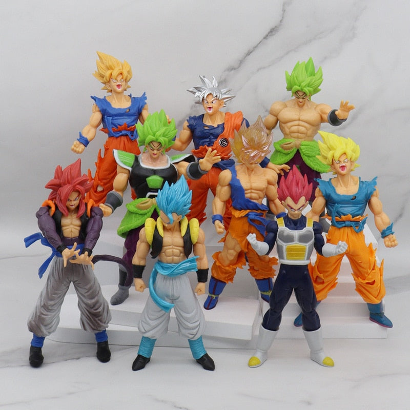 Dragon Ball Z Super Saiyan Action Figure Collection(20 VARIANTS!)